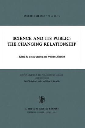 Blanpied / Holton |  Science and Its Public: The Changing Relationship | Buch |  Sack Fachmedien