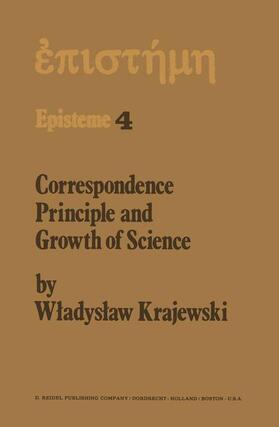 Krajewski |  Correspondence Principle and Growth of Science | Buch |  Sack Fachmedien