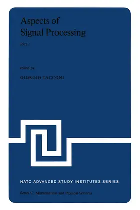 Tacconi |  Aspects of Signal Processing With Emphasis on Underwater Acoustics, Part 2 | Buch |  Sack Fachmedien