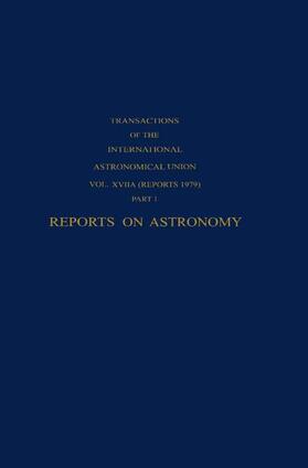 Muller |  Reports on Astronomy | Buch |  Sack Fachmedien