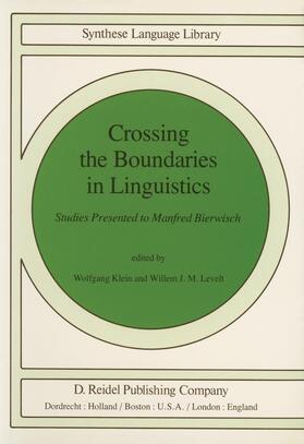 Levelt / Klein |  Crossing the Boundaries in Linguistics | Buch |  Sack Fachmedien