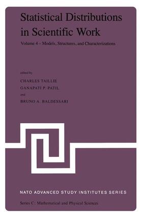 Taillie / Baldessari / Patil |  Statistical Distributions in Scientific Work | Buch |  Sack Fachmedien