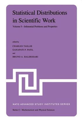 Taillie / Baldessari / Patil |  Statistical Distributions in Scientific Work | Buch |  Sack Fachmedien