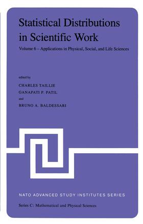 Taillie / Patil / Baldessari |  Statistical Distributions in Scientific Work | Buch |  Sack Fachmedien