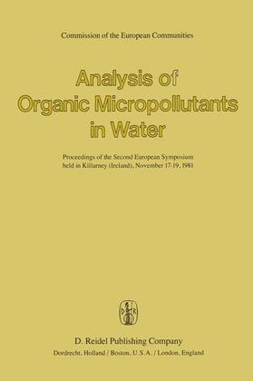 Bjørseth / Angeletti |  Analysis of Organic Micropollutants in Water | Buch |  Sack Fachmedien