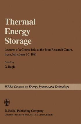 Beghi |  Thermal Energy Storage | Buch |  Sack Fachmedien