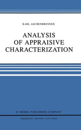 Aschenbrenner |  Analysis of Appraisive Characterization | Buch |  Sack Fachmedien