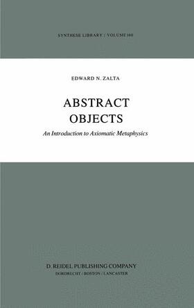 Zalta |  Abstract Objects | Buch |  Sack Fachmedien