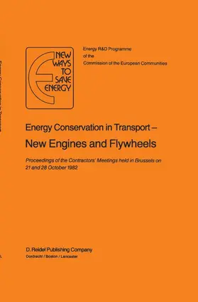 Ehringer / Pilavachi / Hoyaux |  Energy Conservation in Transport New Engines and Flywheels | Buch |  Sack Fachmedien