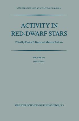 Byrne / Rodono |  Activity in Red-Dwarf Stars | Buch |  Sack Fachmedien