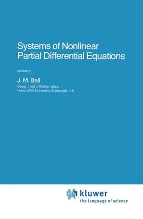 Ball |  Systems of Nonlinear Partial Differential Equations | Buch |  Sack Fachmedien