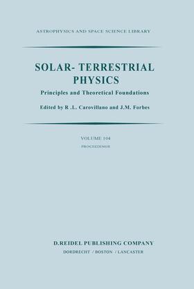 Carovillano / Forbes |  Solar-Terrestrial Physics | Buch |  Sack Fachmedien