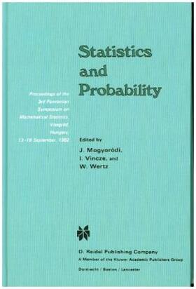 Mogyoródi / Wertz / Vincze |  Statistics and Probability | Buch |  Sack Fachmedien