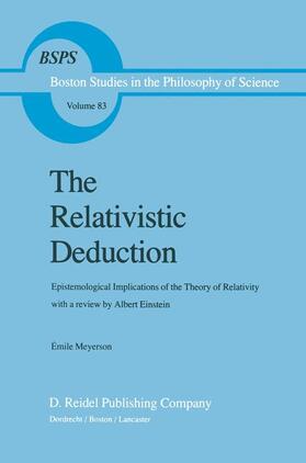 Meyerson |  The Relativistic Deduction | Buch |  Sack Fachmedien