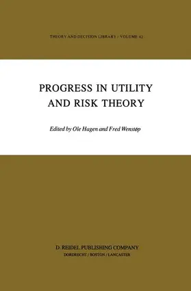 Wenstøp / Hagen |  Progress in Utility and Risk Theory | Buch |  Sack Fachmedien