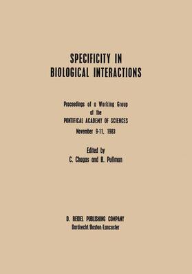 Chagas / Pullman |  Specificity in Biological Interactions | Buch |  Sack Fachmedien