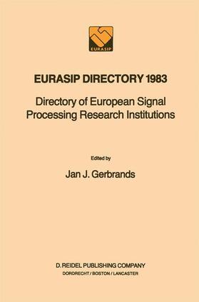 Gerbrands |  EURASIP Directory 1983 | Buch |  Sack Fachmedien