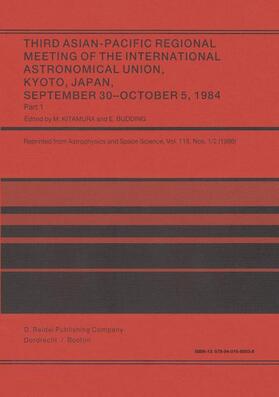 Kitamura / Budding |  Third Asian-Pacific Regional Meeting of the International Astronomical Union | Buch |  Sack Fachmedien