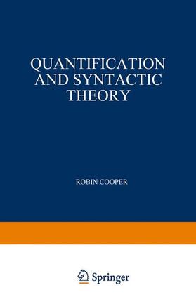 Cooper |  Quantification and Syntactic Theory | Buch |  Sack Fachmedien