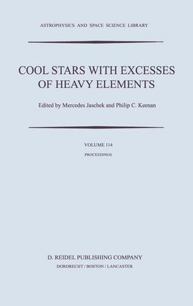 Keenan / Jaschek |  Cool Stars with Excesses of Heavy Elements | Buch |  Sack Fachmedien