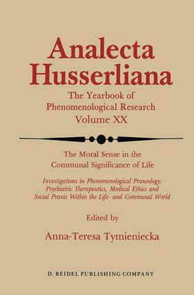 Tymieniecka |  The Moral Sense in the Communal Significance of Life | Buch |  Sack Fachmedien