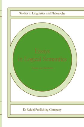 van Benthem |  Essays in Logical Semantics | Buch |  Sack Fachmedien