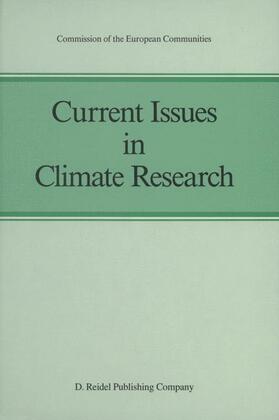 Ghazi / Fantechi |  Current Issues in Climate Research | Buch |  Sack Fachmedien