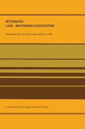  Integrated Lake-Watershed Acidification | Buch |  Sack Fachmedien