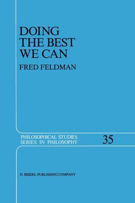 Feldman |  Doing the Best We Can | Buch |  Sack Fachmedien