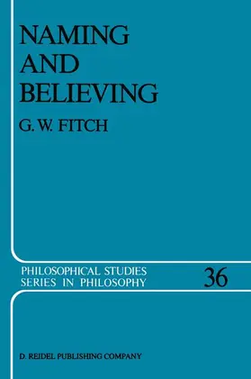 Fitch |  Naming and Believing | Buch |  Sack Fachmedien