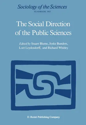 Blume / Whitley / Bunders |  The Social Direction of the Public Sciences | Buch |  Sack Fachmedien