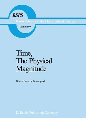 Costa-de-Beauregard |  Time, The Physical Magnitude | Buch |  Sack Fachmedien