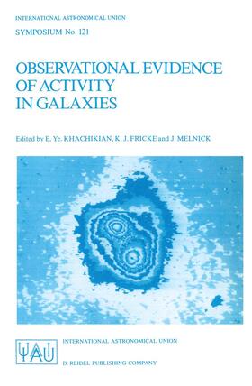 Khachikian / Melnick / Fricke |  Observational Evidence of Activity in Galaxies | Buch |  Sack Fachmedien