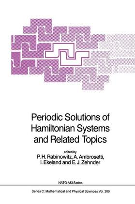 Rabinowitz / Zehnder / Ambrosetti |  Periodic Solutions of Hamiltonian Systems and Related Topics | Buch |  Sack Fachmedien