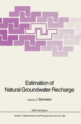 Simmers |  Estimation of Natural Groundwater Recharge | Buch |  Sack Fachmedien