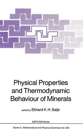 Salje |  Physical Properties and Thermodynamic Behaviour of Minerals | Buch |  Sack Fachmedien