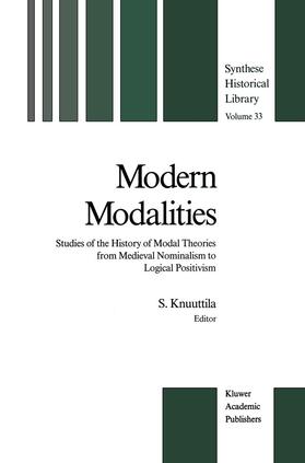 Knuuttila |  Modern Modalities | Buch |  Sack Fachmedien