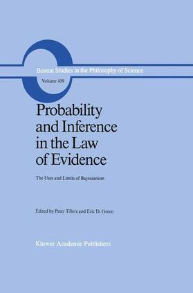 Green / Tillers |  Probability and Inference in the Law of Evidence | Buch |  Sack Fachmedien