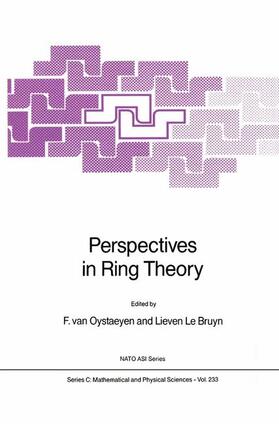 Bruyn / Van Oystaeyen |  Perspectives in Ring Theory | Buch |  Sack Fachmedien
