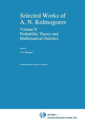 Kolmogorov / Shiryaev |  Selected Works II | Buch |  Sack Fachmedien