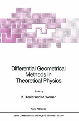 Werner / Bleuler |  Differential Geometrical Methods in Theoretical Physics | Buch |  Sack Fachmedien