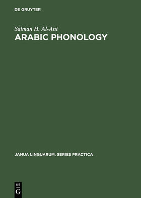 Al-Ani |  Arabic Phonology | Buch |  Sack Fachmedien