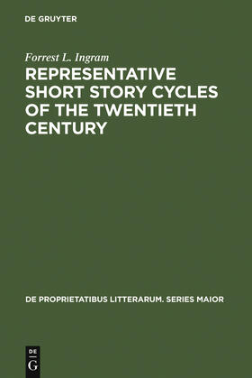 Ingram |  Representative Short Story Cycles of the Twentieth Century | Buch |  Sack Fachmedien