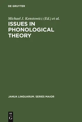 Kisseberth / Kenstowicz |  Issues in Phonological Theory | Buch |  Sack Fachmedien