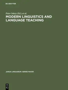 Szépe / Inkey |  Modern Linguistics and Language Teaching | Buch |  Sack Fachmedien