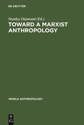 Diamond |  Toward a Marxist Anthropology | Buch |  Sack Fachmedien