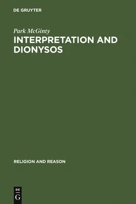 McGinty |  Interpretation and Dionysos | Buch |  Sack Fachmedien