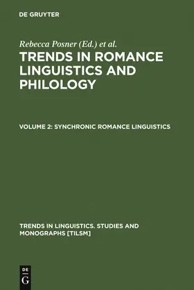 Green / Posner |  Synchronic Romance Linguistics | Buch |  Sack Fachmedien