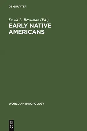 Browman |  Early Native Americans | Buch |  Sack Fachmedien