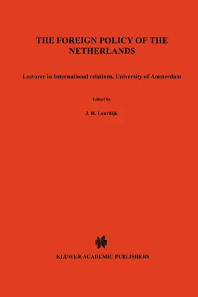 Leurdijk |  The Foreign Policy of the Netherlands | Buch |  Sack Fachmedien